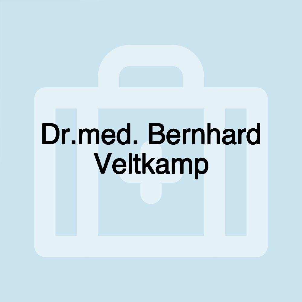 Dr.med. Bernhard Veltkamp