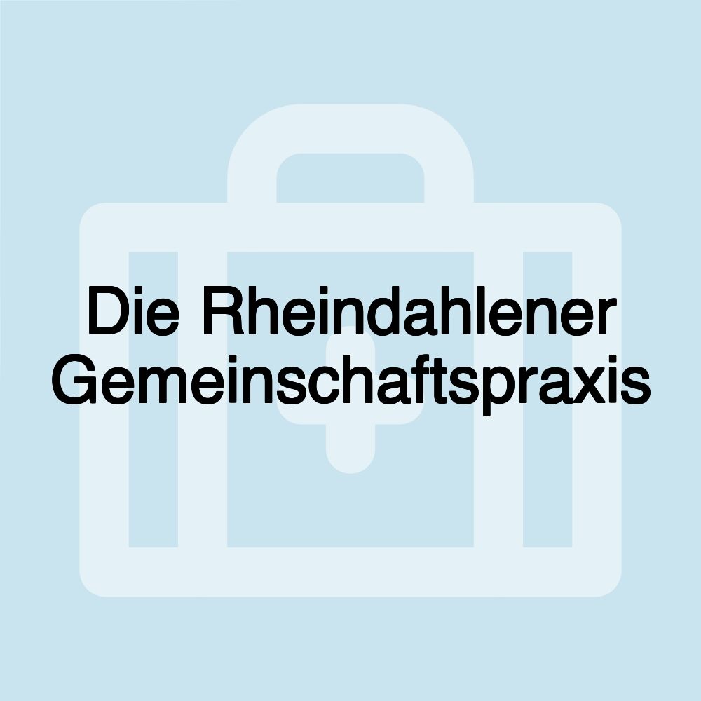 Die Rheindahlener Gemeinschaftspraxis