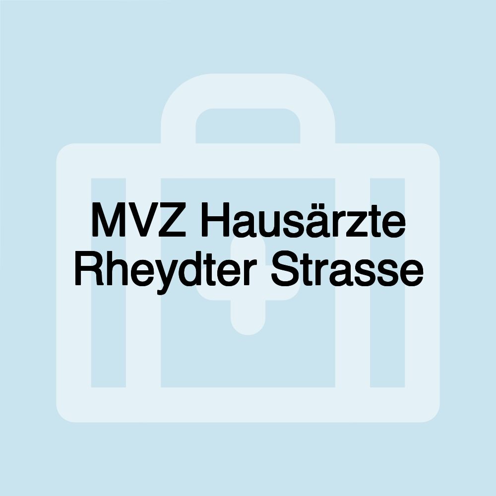 MVZ Hausärzte Rheydter Strasse