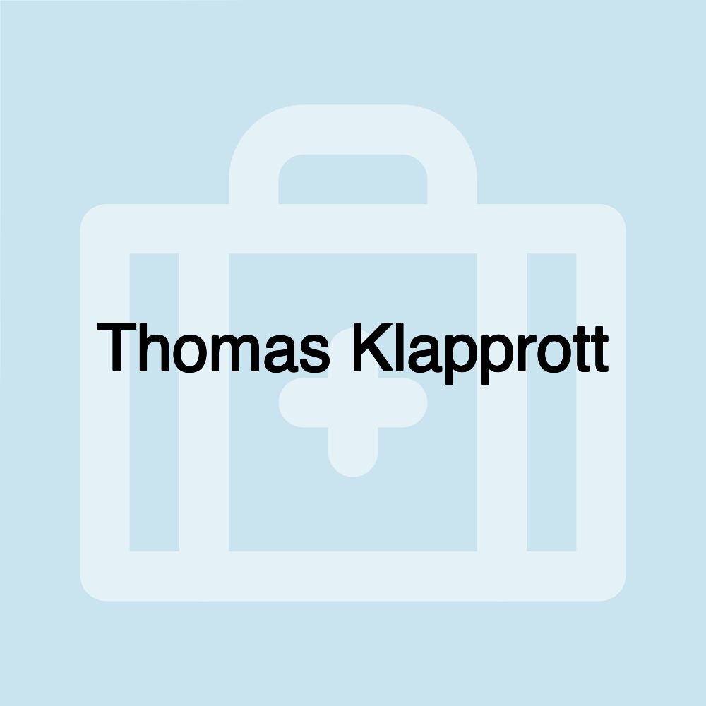 Thomas Klapprott