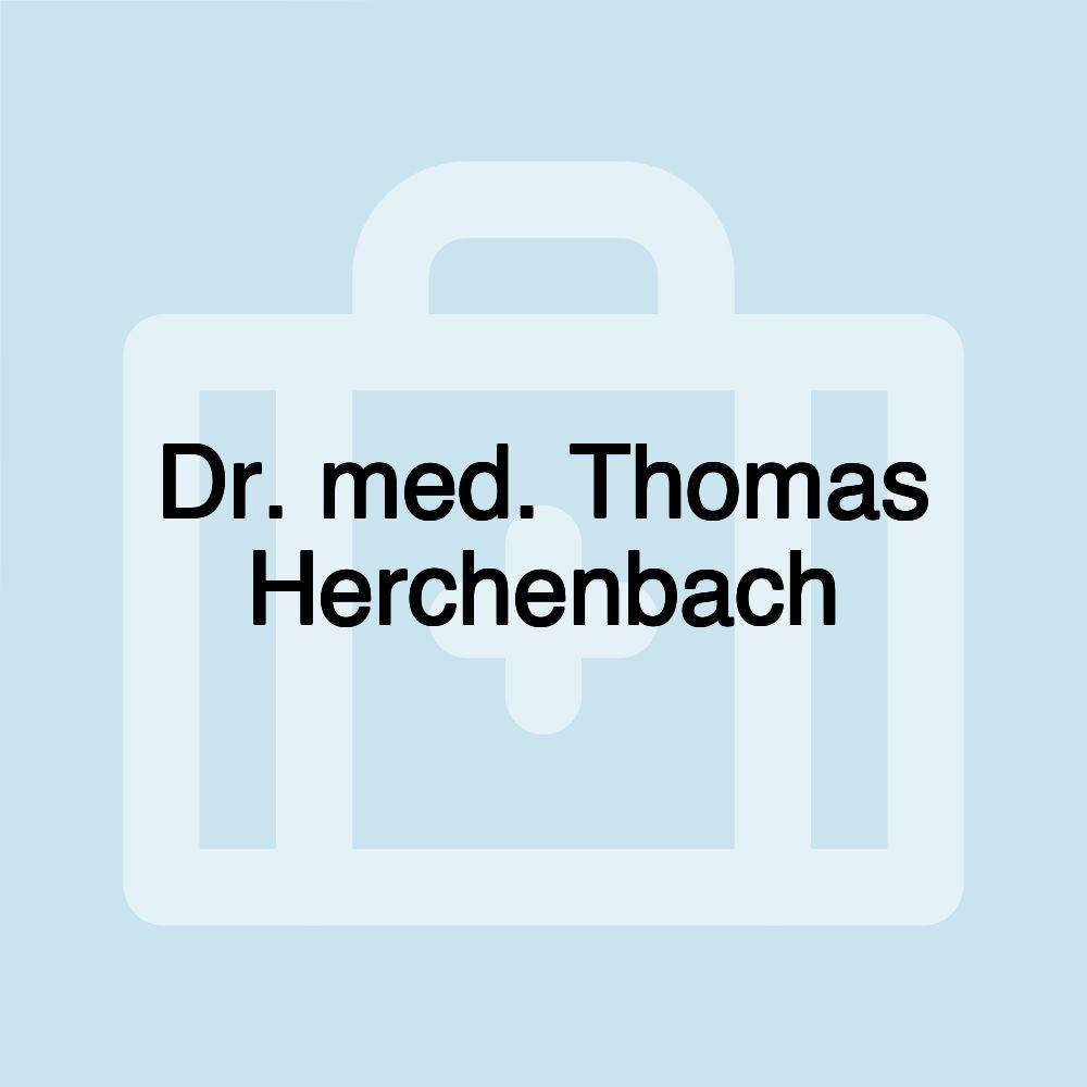 Dr. med. Thomas Herchenbach