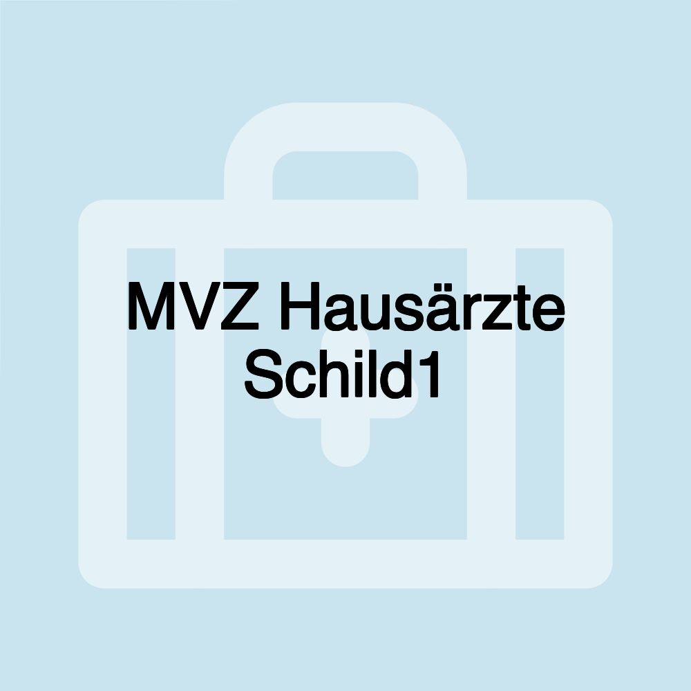 MVZ Hausärzte Schild1