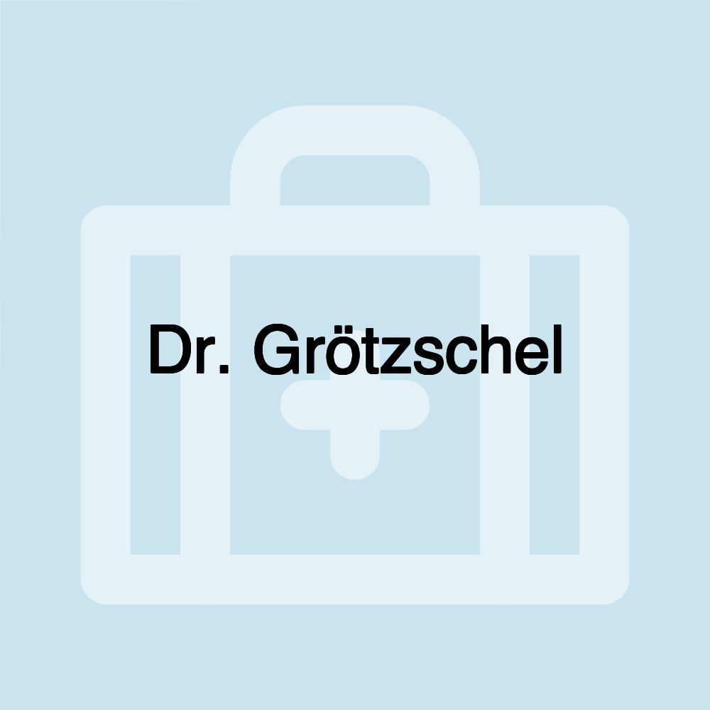 Dr. Grötzschel