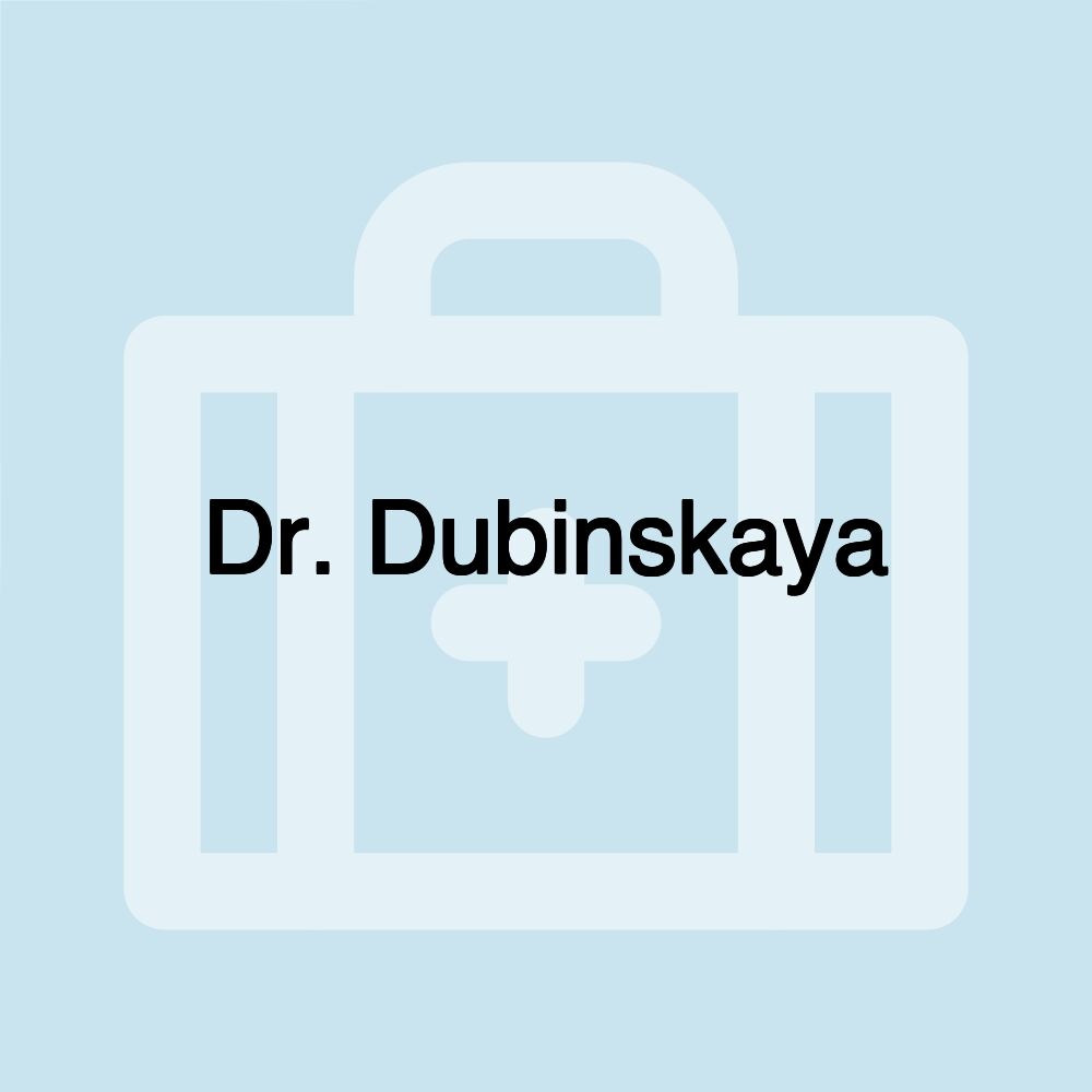 Dr. Dubinskaya