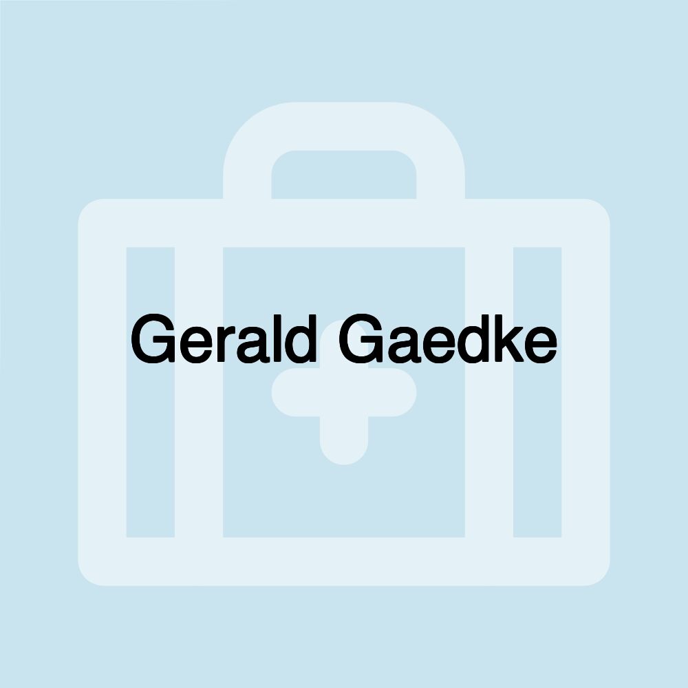 Gerald Gaedke