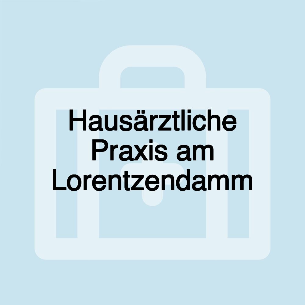 Hausärztliche Praxis am Lorentzendamm