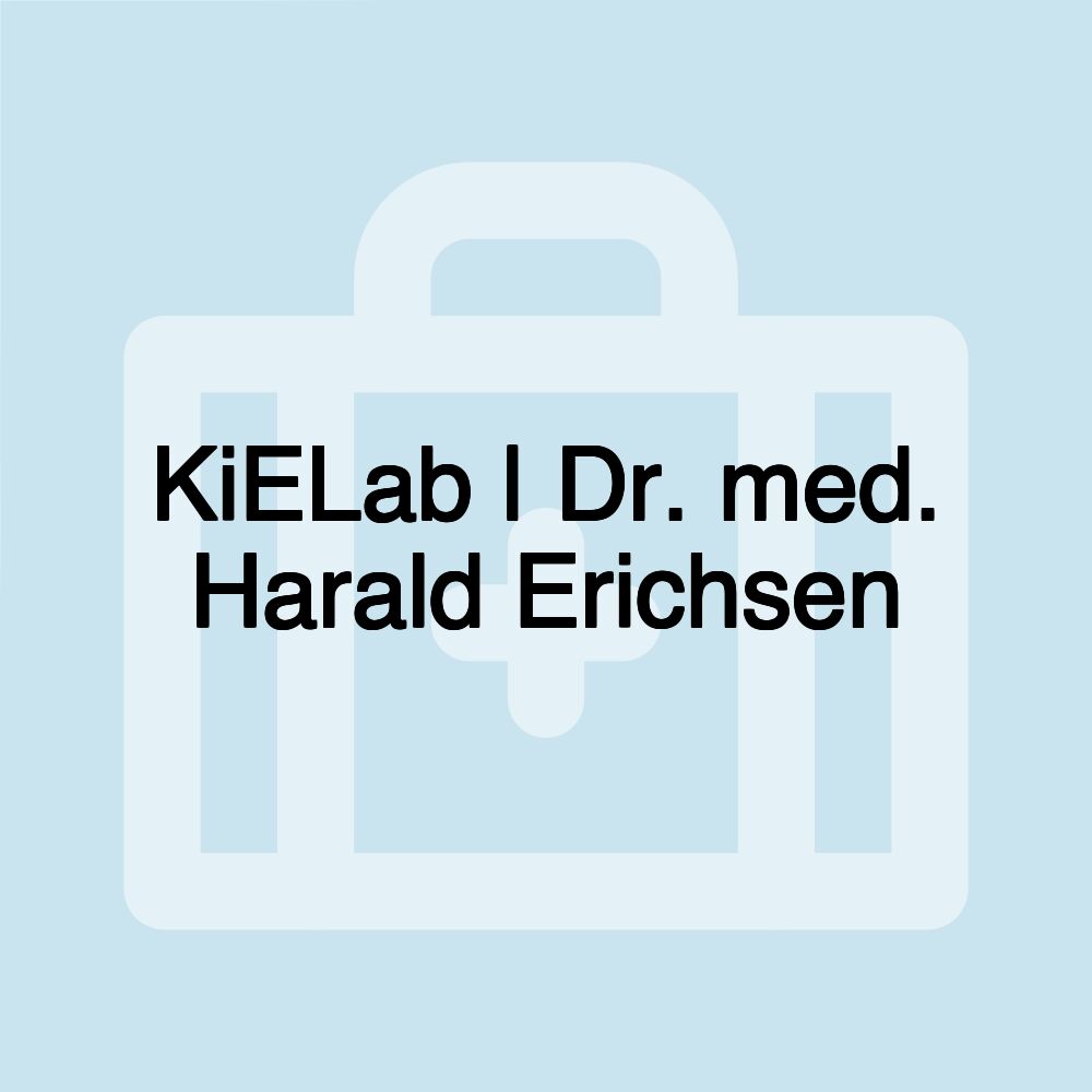 KiELab | Dr. med. Harald Erichsen