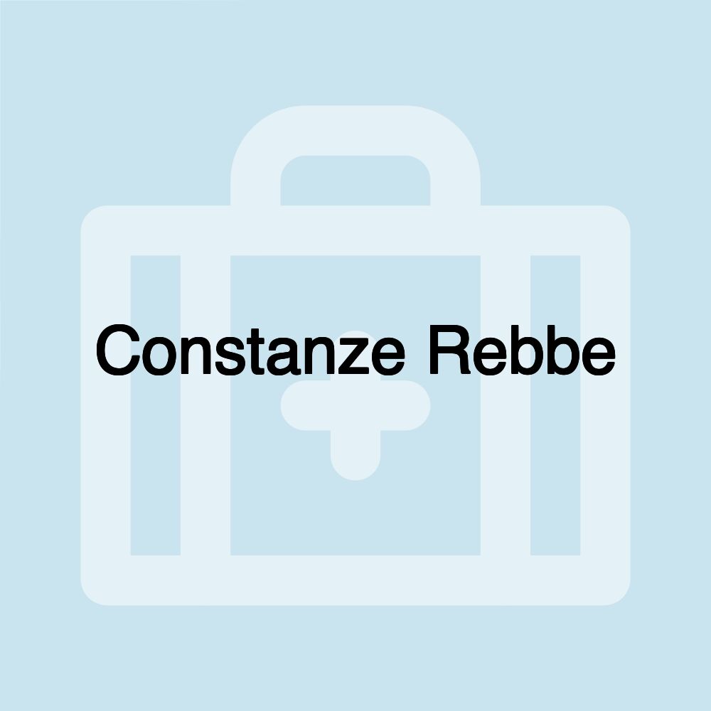 Constanze Rebbe