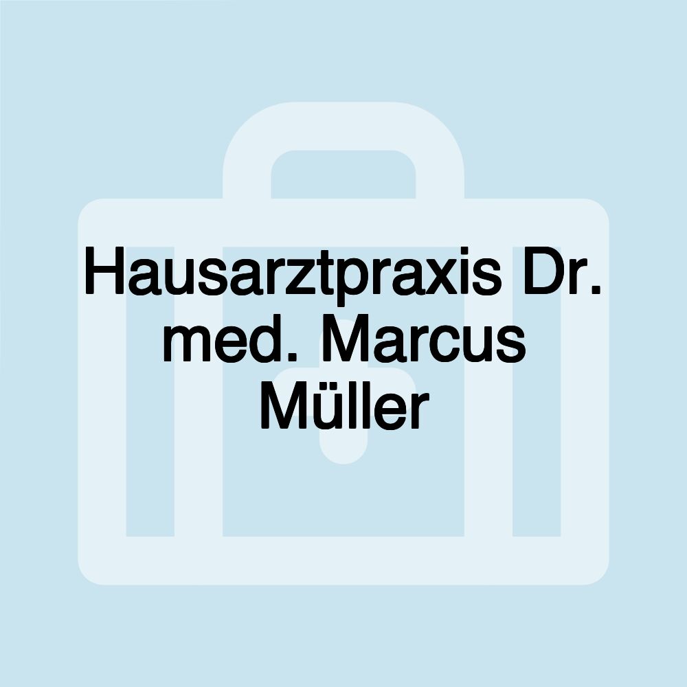 Hausarztpraxis Dr. med. Marcus Müller