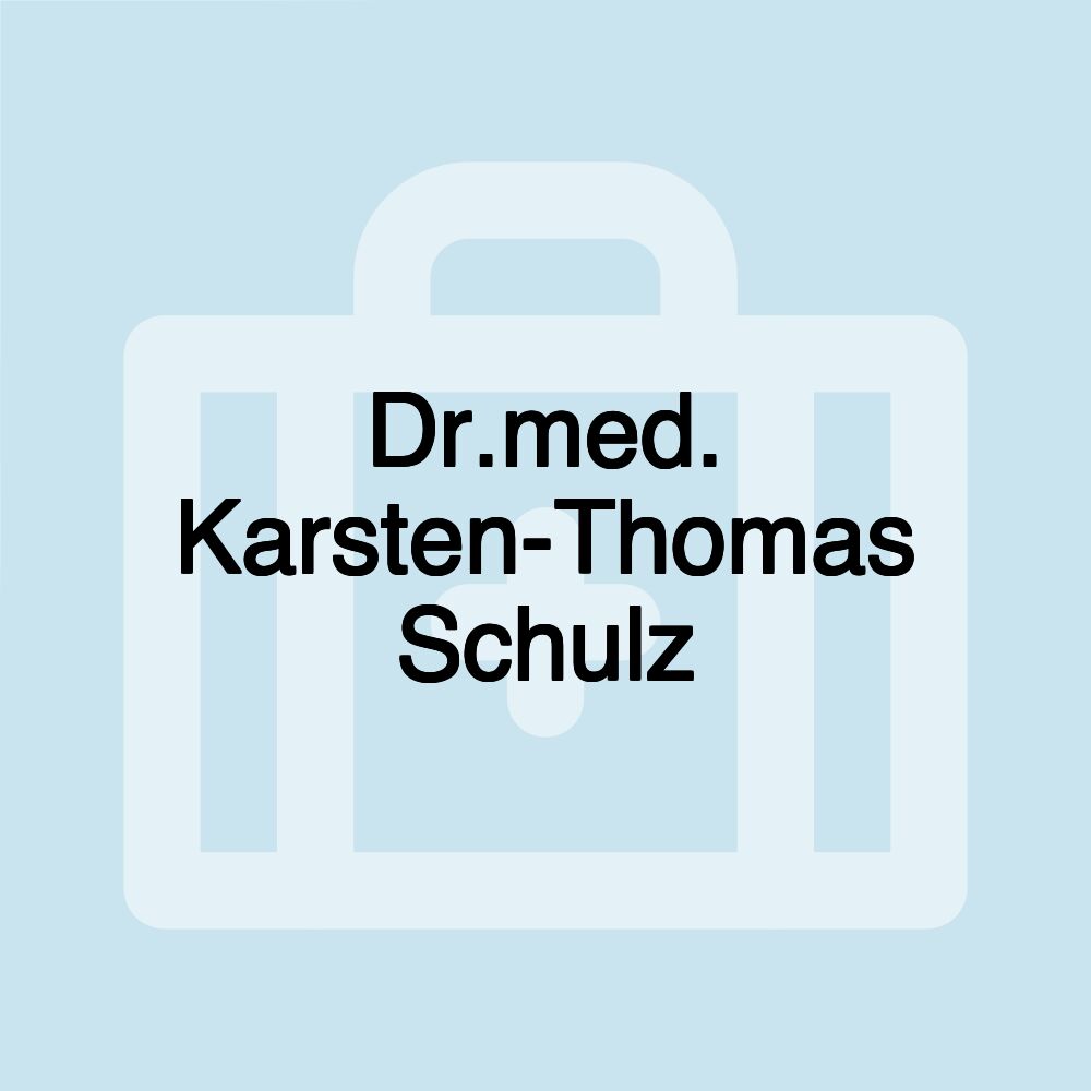 Dr.med. Karsten-Thomas Schulz