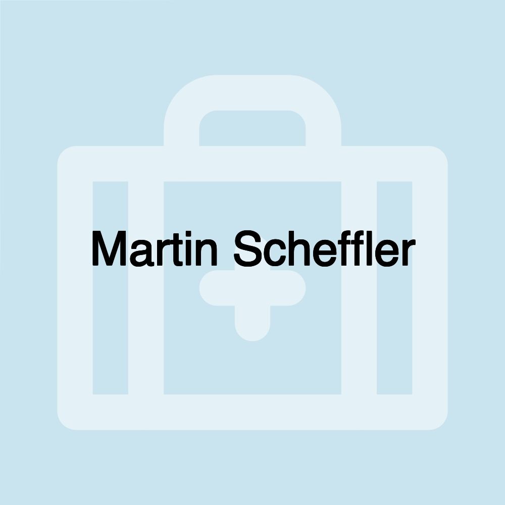 Martin Scheffler