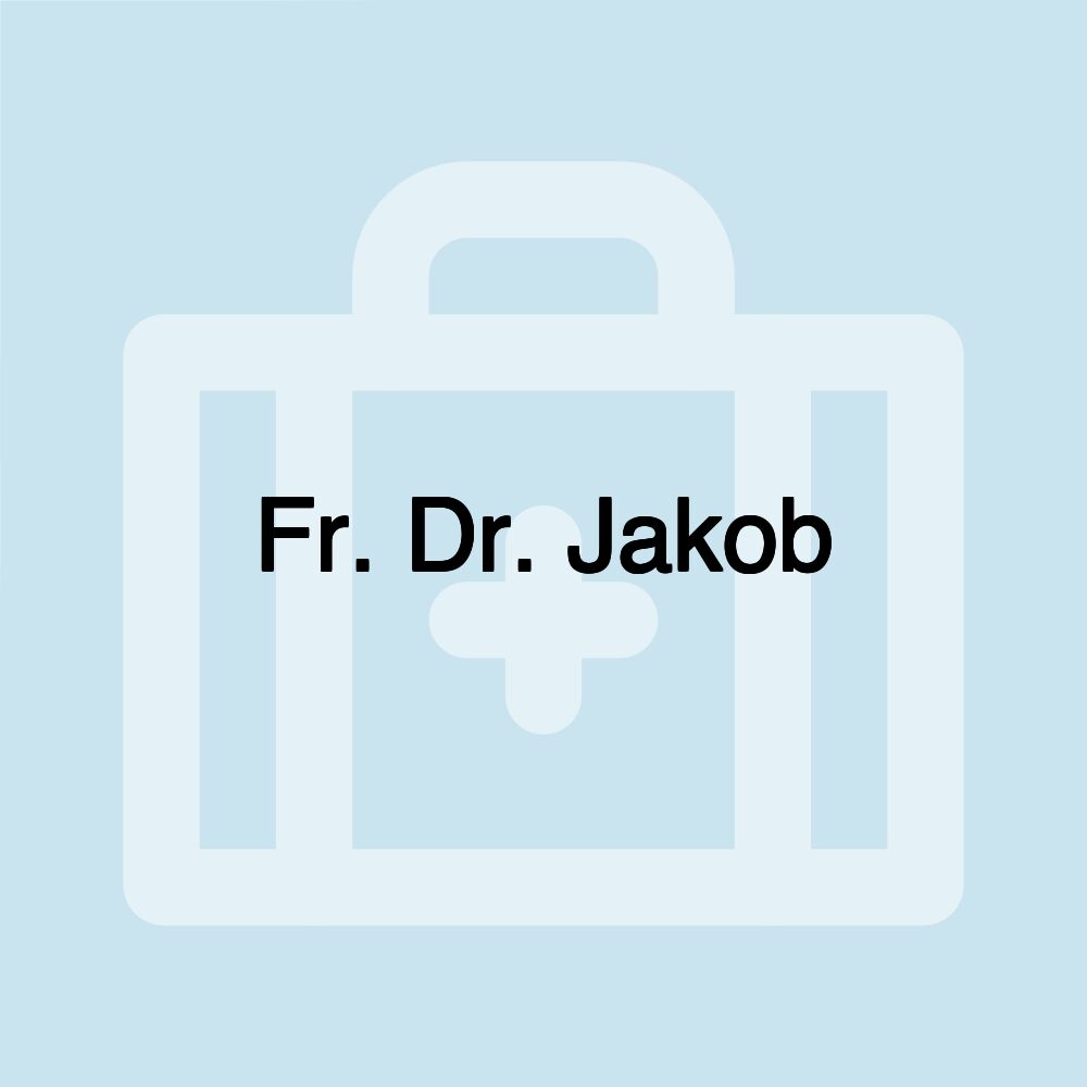 Fr. Dr. Jakob