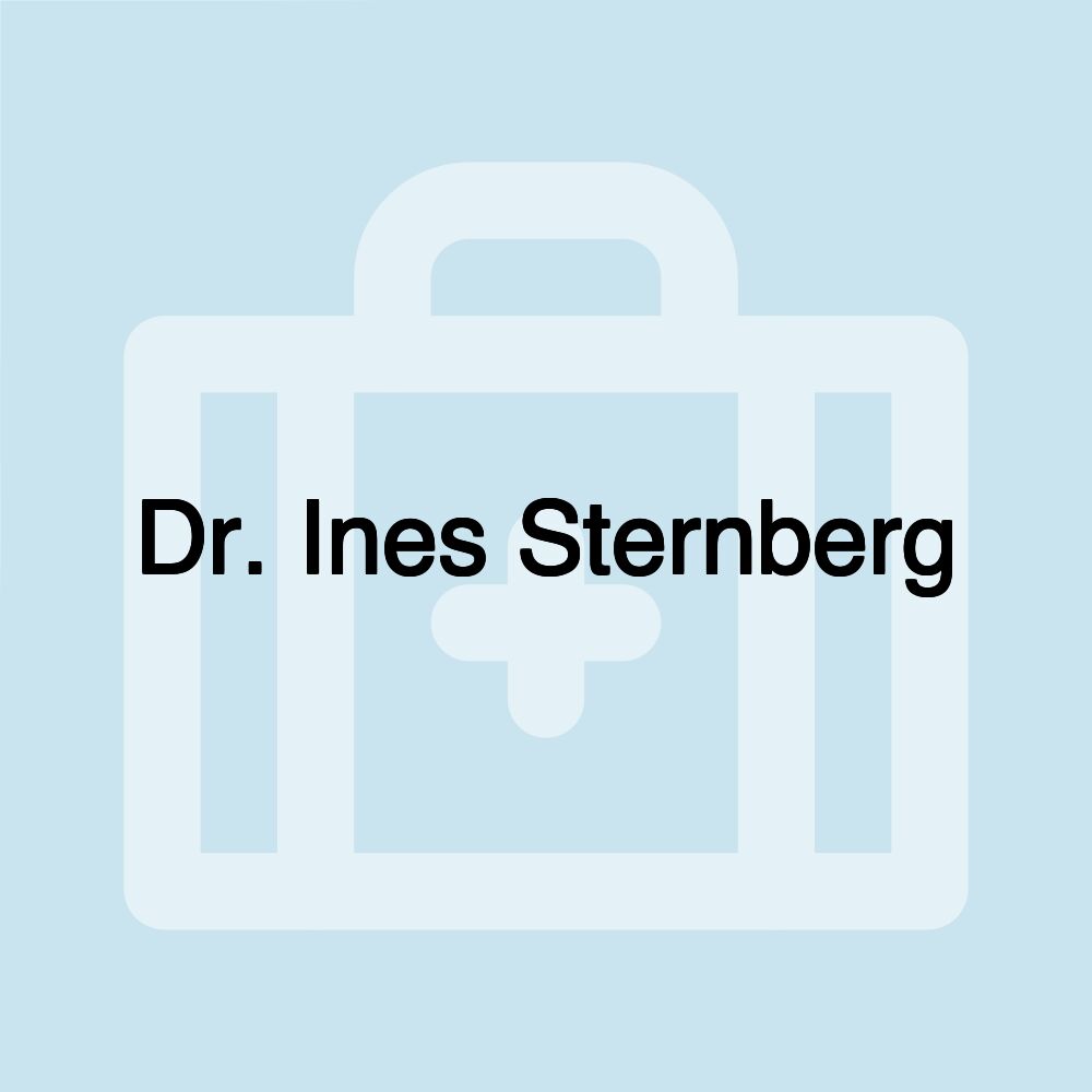 Dr. Ines Sternberg