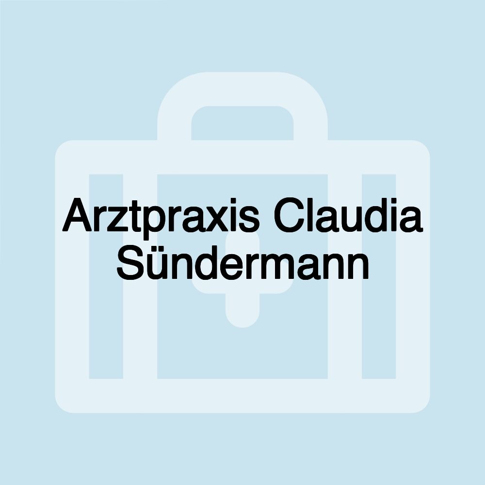 Arztpraxis Claudia Sündermann