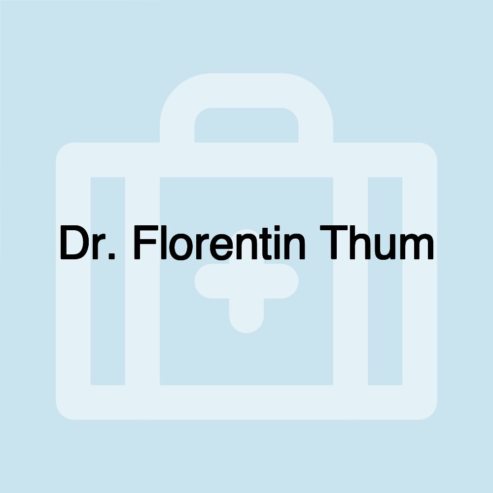 Dr. Florentin Thum