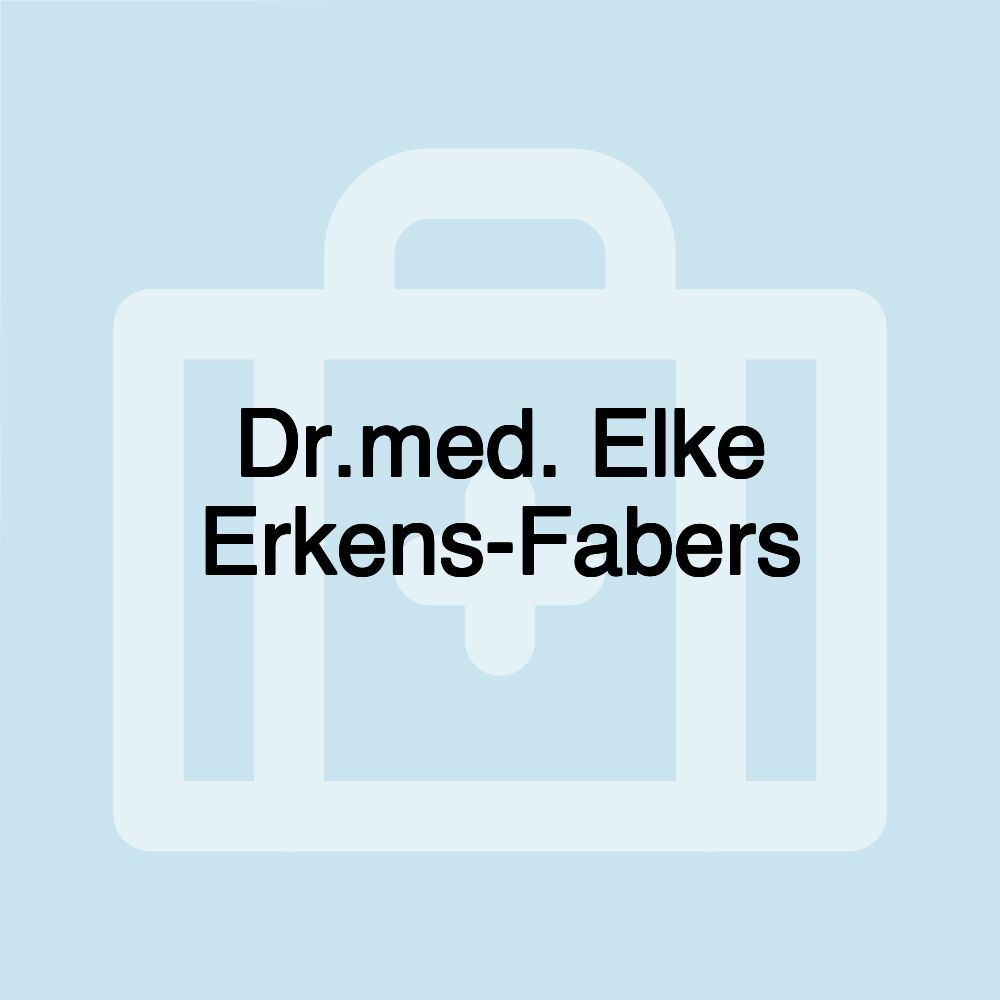 Dr.med. Elke Erkens-Fabers