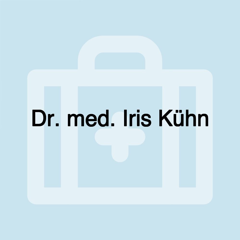 Dr. med. Iris Kühn