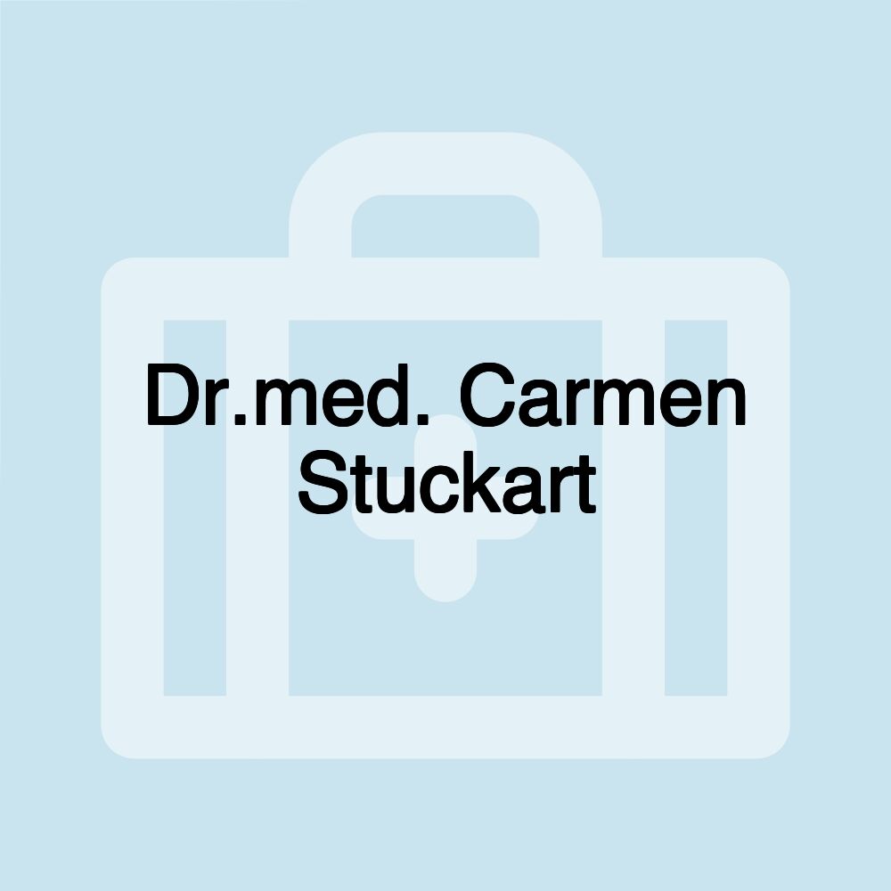 Dr.med. Carmen Stuckart