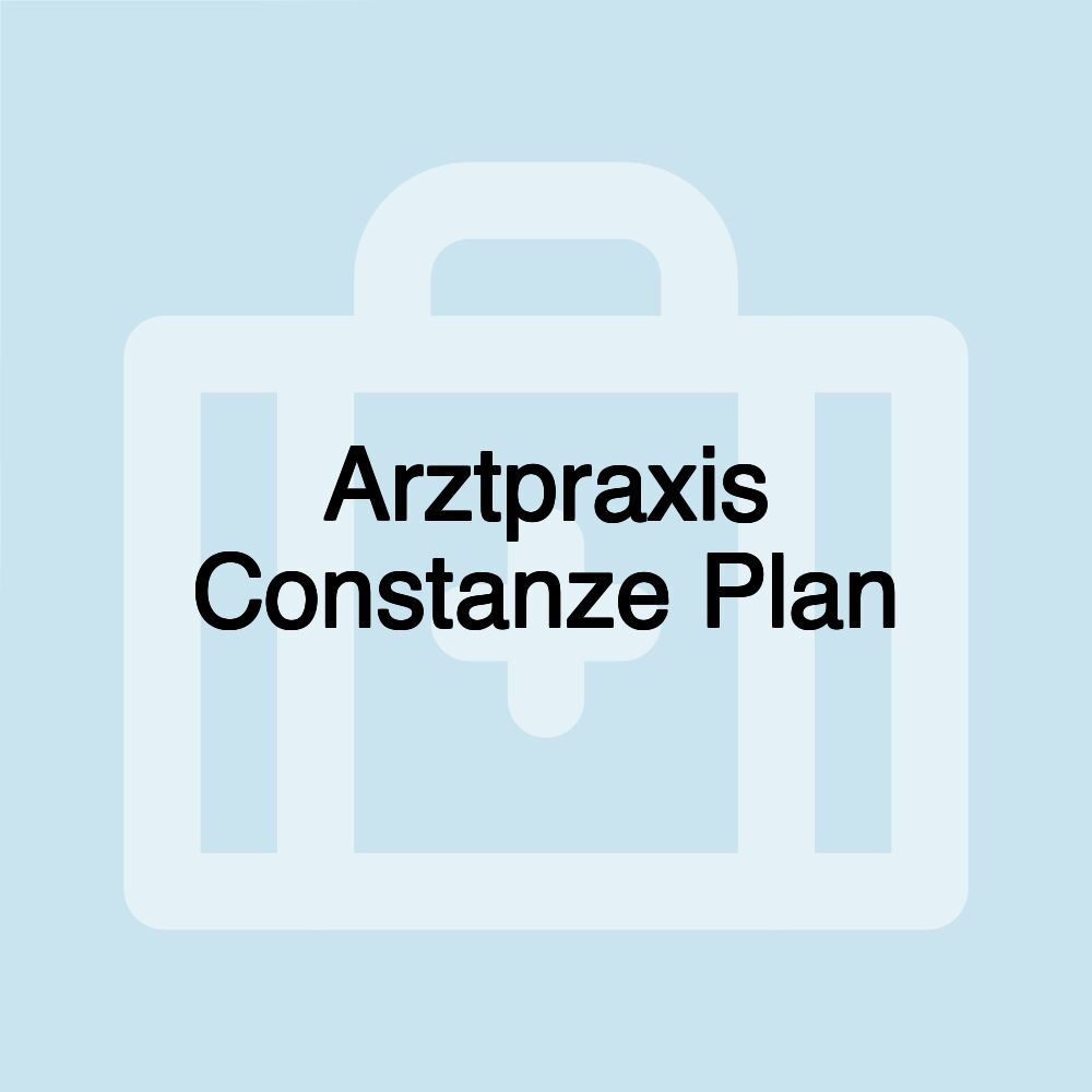 Arztpraxis Constanze Plan