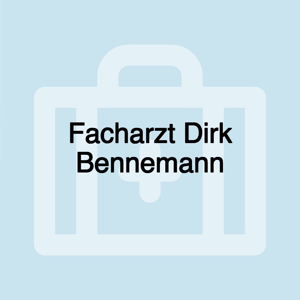 Facharzt Dirk Bennemann