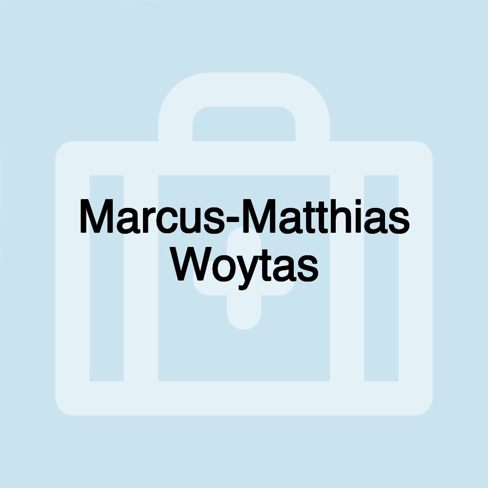 Marcus-Matthias Woytas