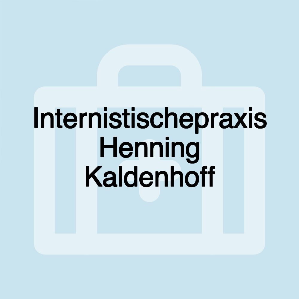 Internistischepraxis Henning Kaldenhoff