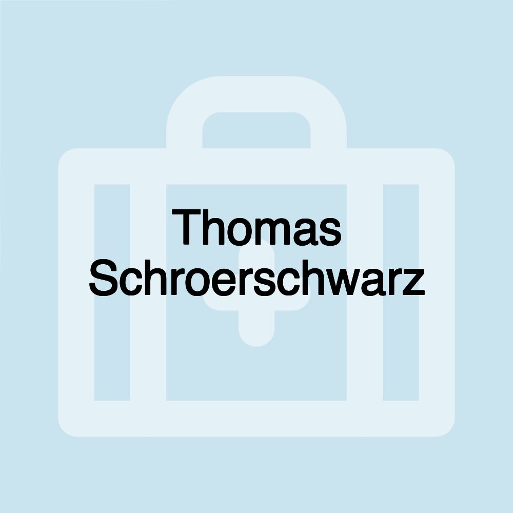 Thomas Schroerschwarz