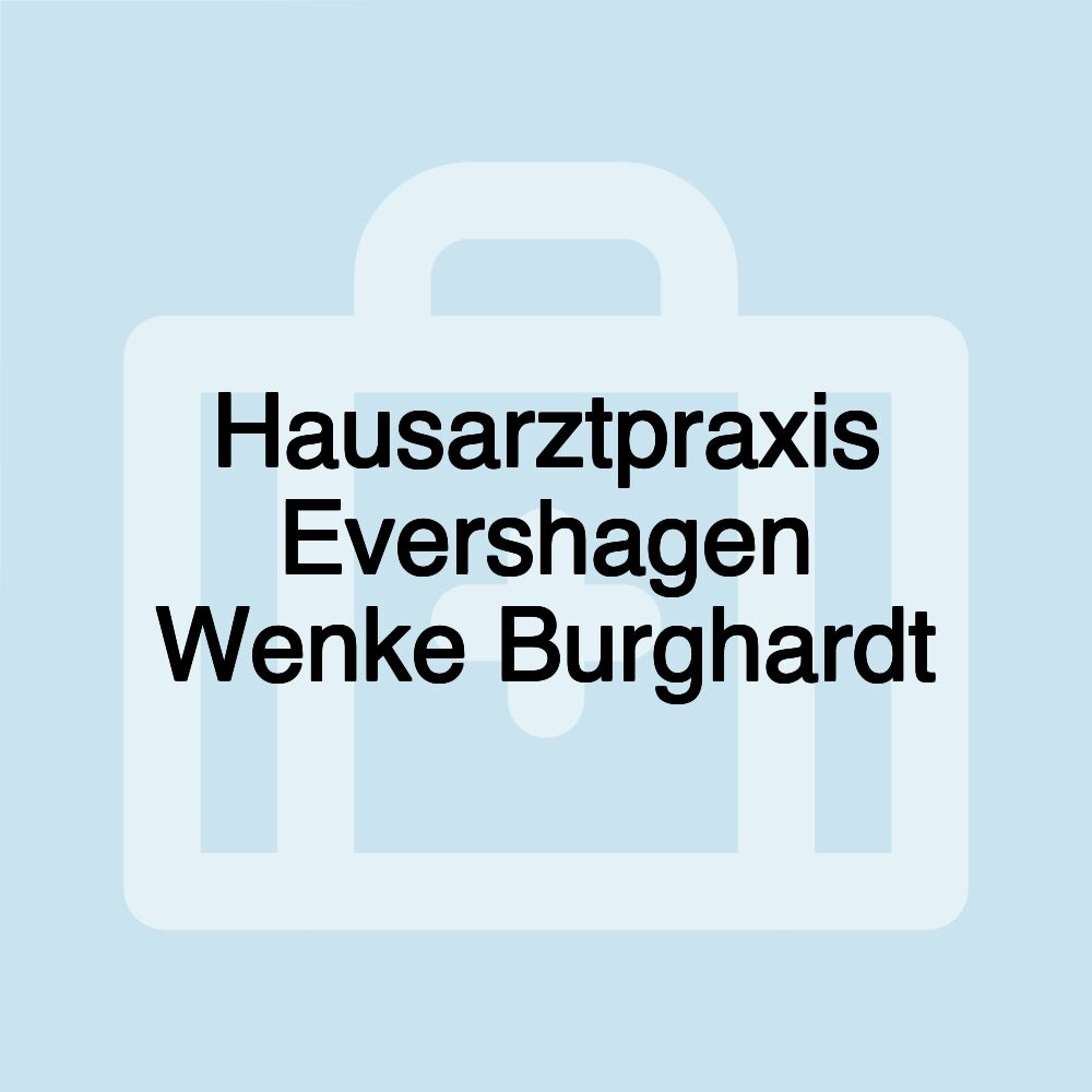 Hausarztpraxis Evershagen Wenke Burghardt