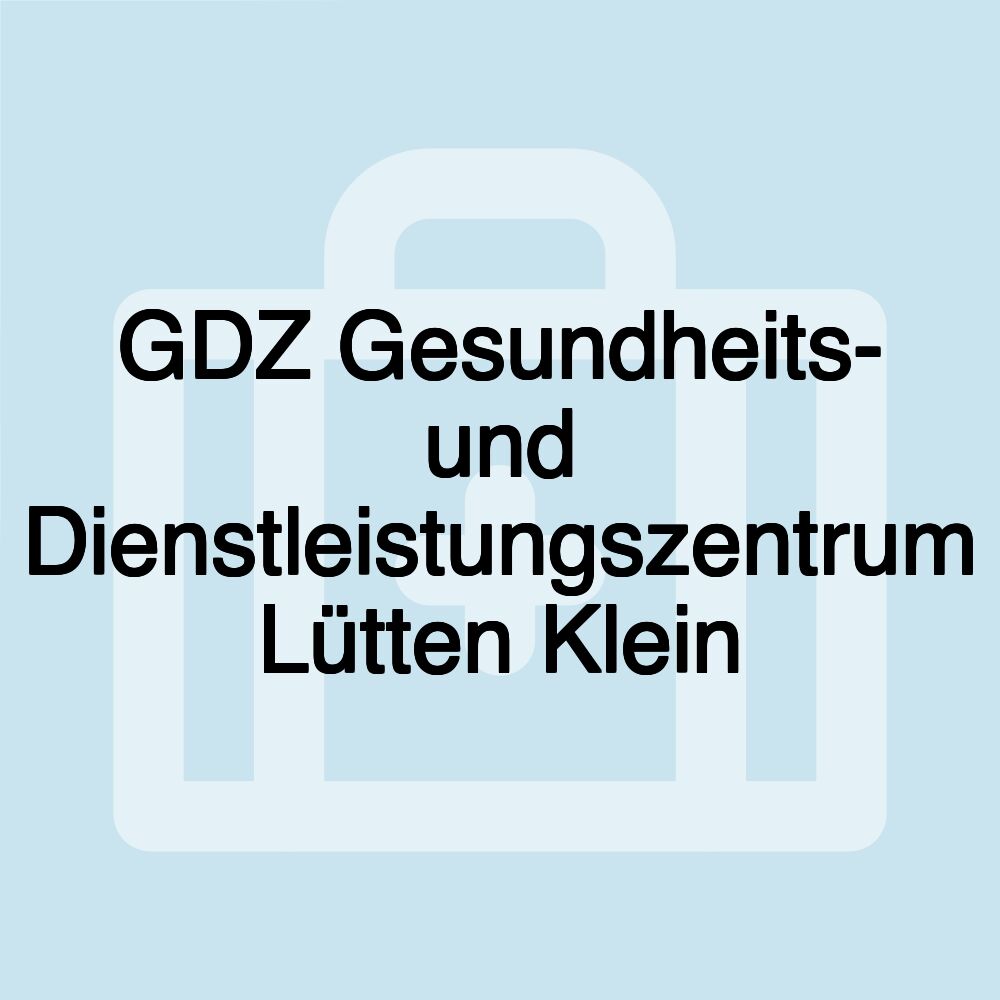 GDZ Gesundheits- und Dienstleistungszentrum Lütten Klein