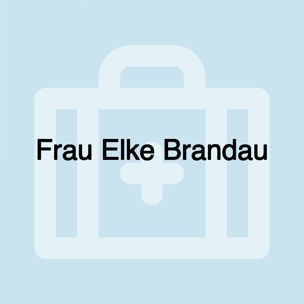 Frau Elke Brandau