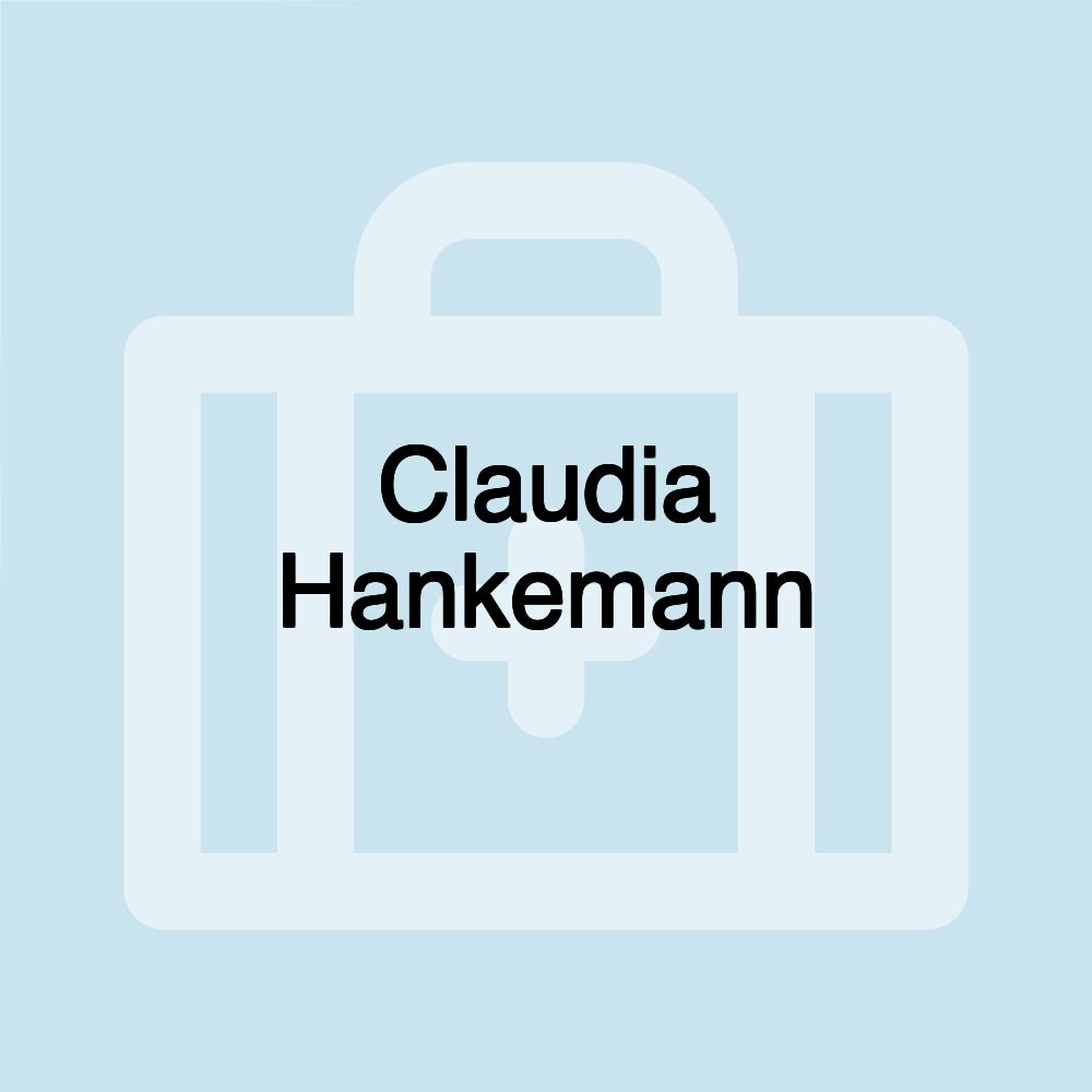 Claudia Hankemann