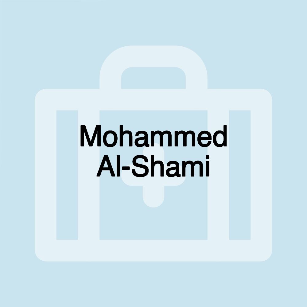 Mohammed Al-Shami