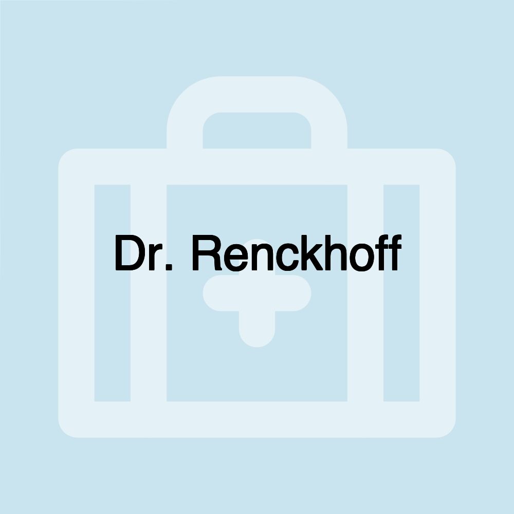 Dr. Renckhoff