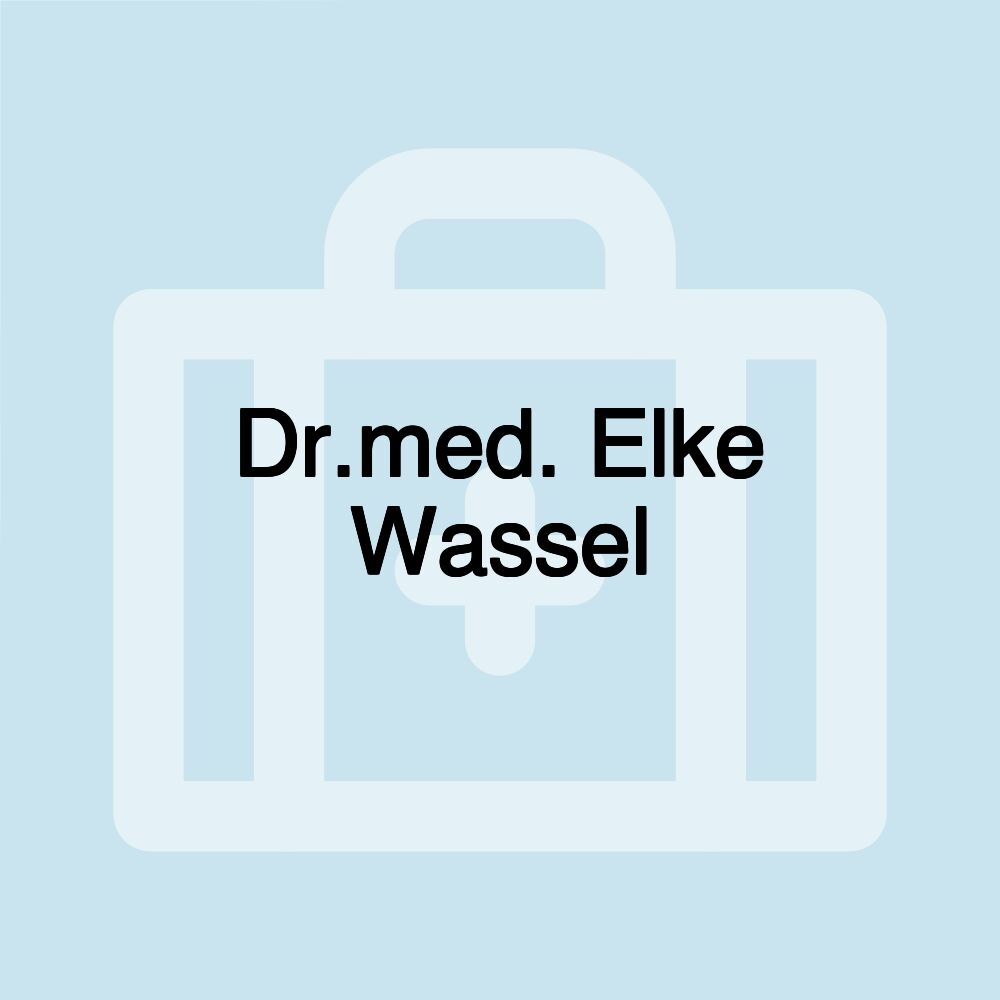 Dr.med. Elke Wassel