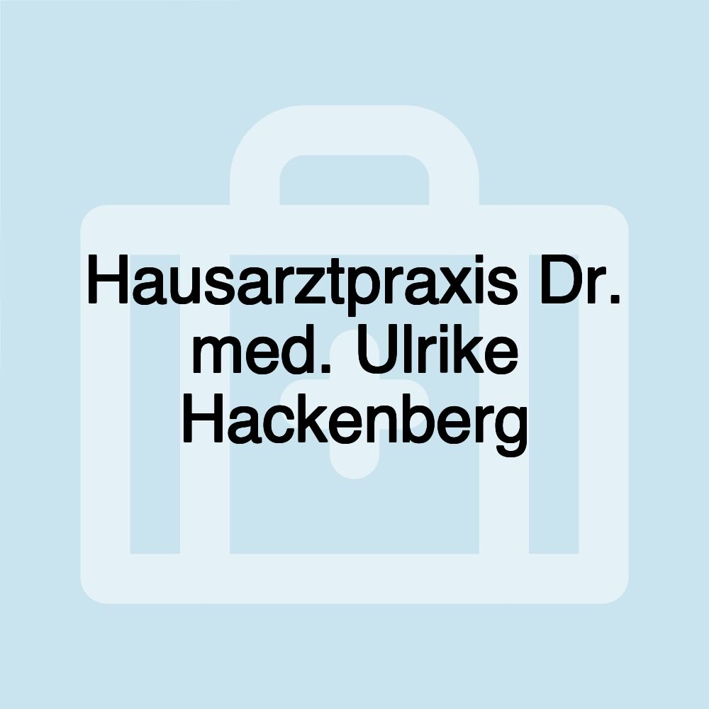 Hausarztpraxis Dr. med. Ulrike Hackenberg