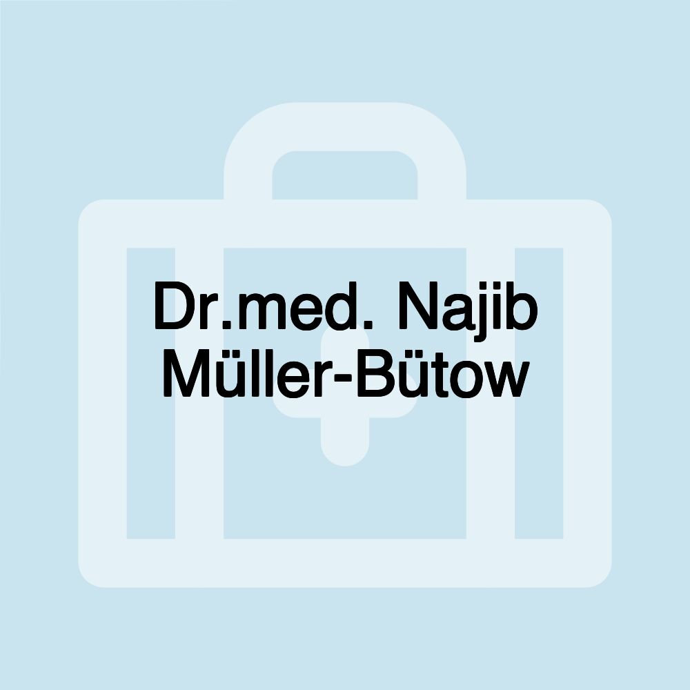 Dr.med. Najib Müller-Bütow