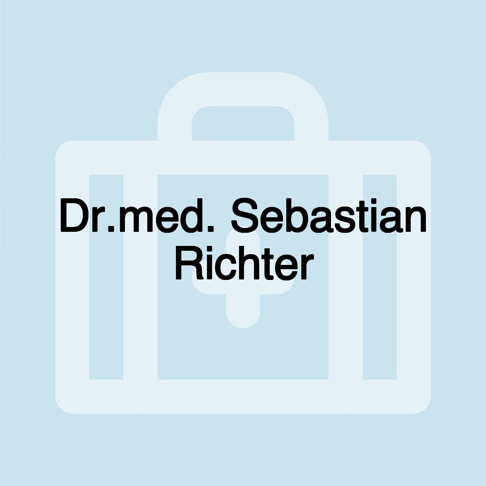 Dr.med. Sebastian Richter