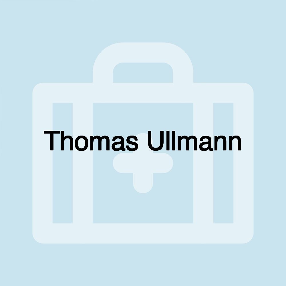 Thomas Ullmann