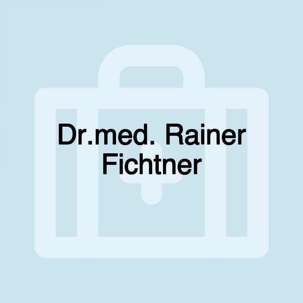 Dr.med. Rainer Fichtner