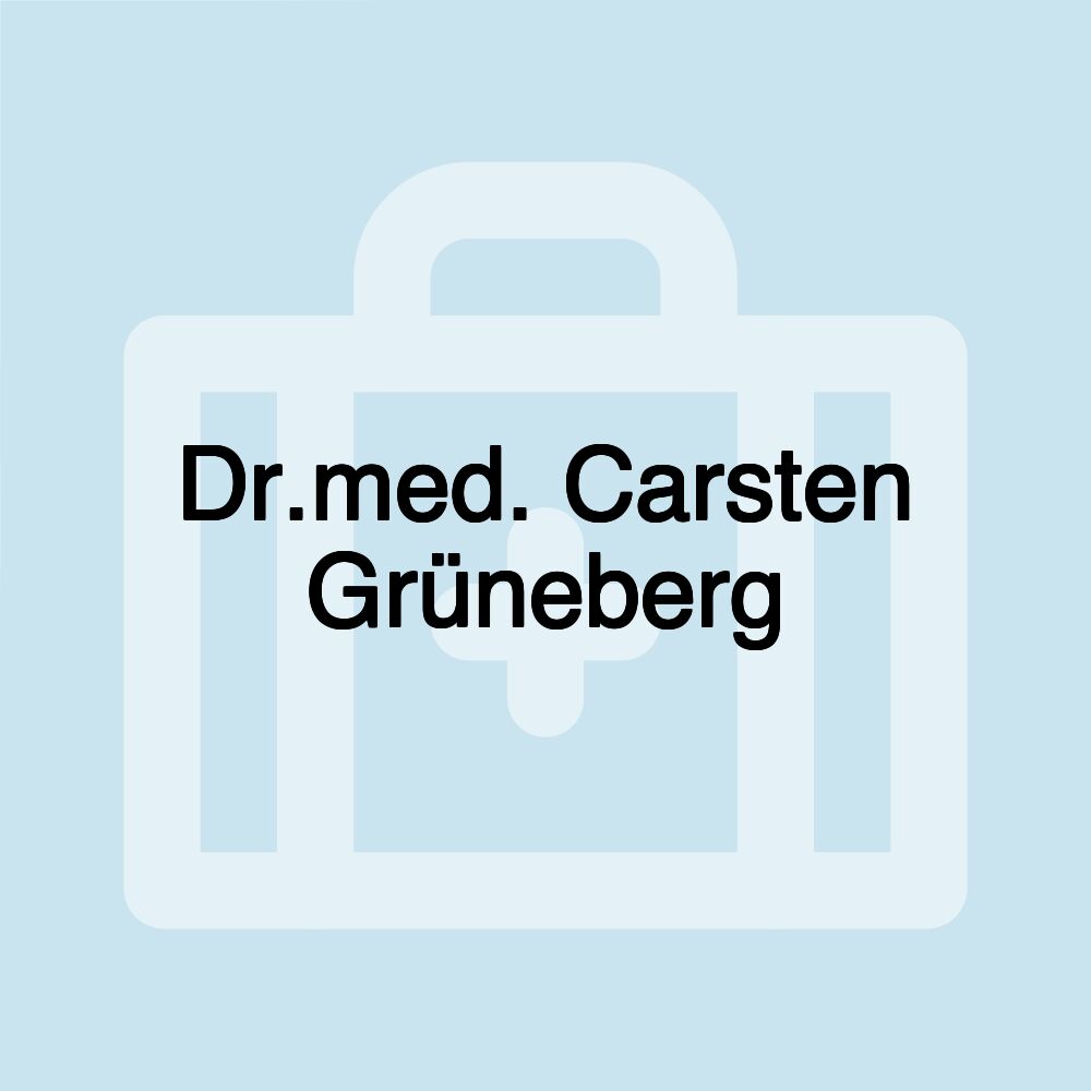 Dr.med. Carsten Grüneberg