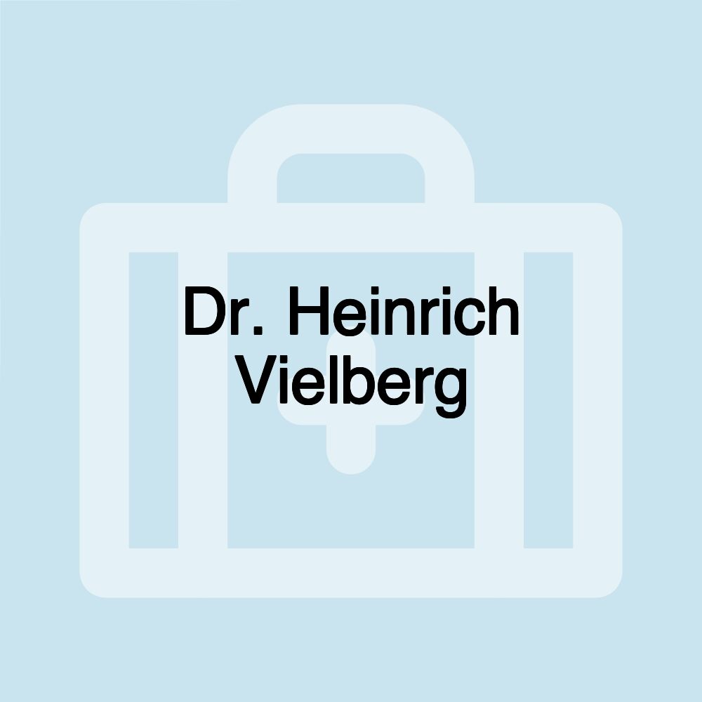 Dr. Heinrich Vielberg