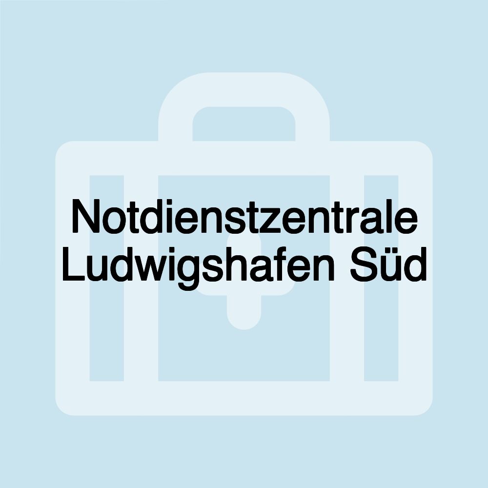 Notdienstzentrale Ludwigshafen Süd