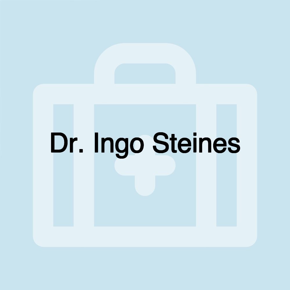 Dr. Ingo Steines