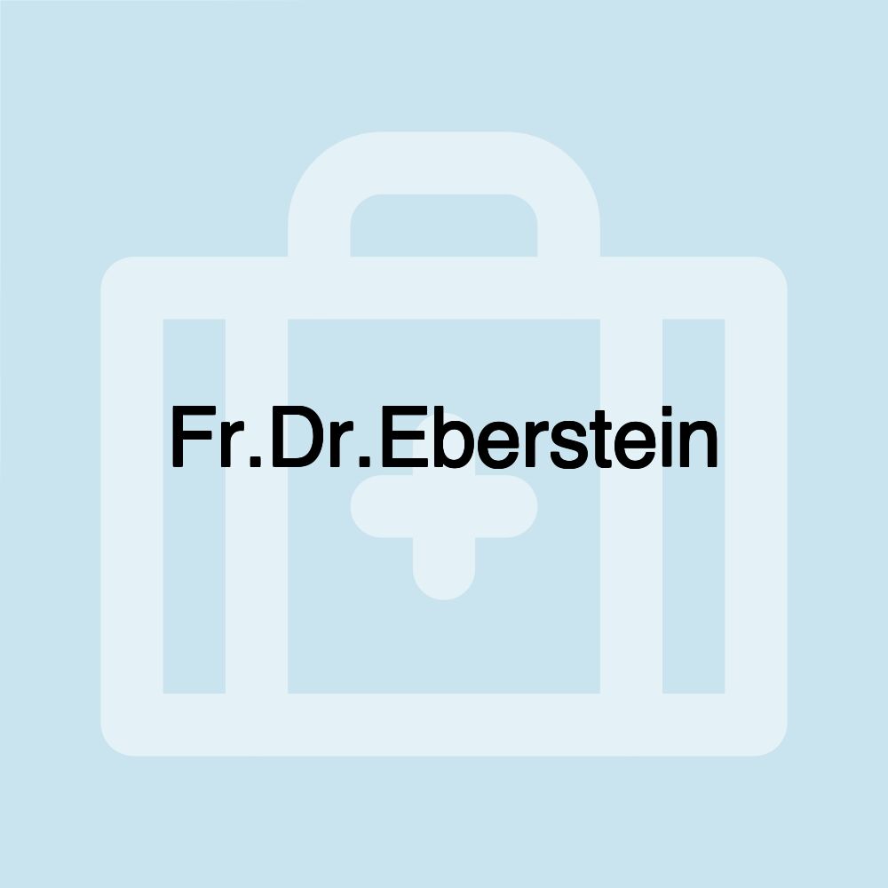 Fr.Dr.Eberstein