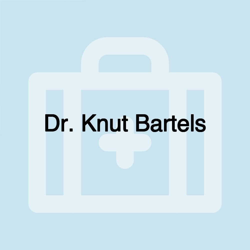 Dr. Knut Bartels