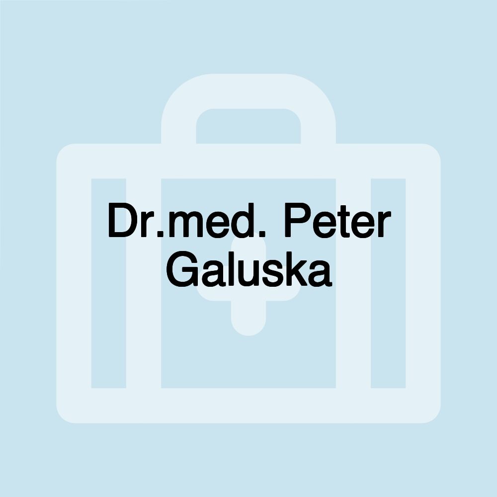 Dr.med. Peter Galuska