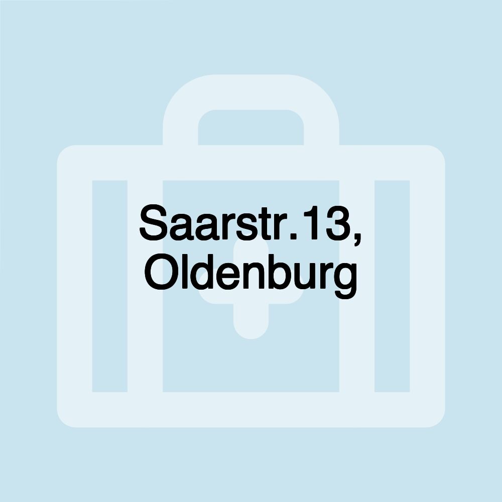 Saarstr.13, Oldenburg