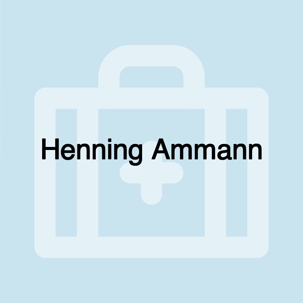 Henning Ammann