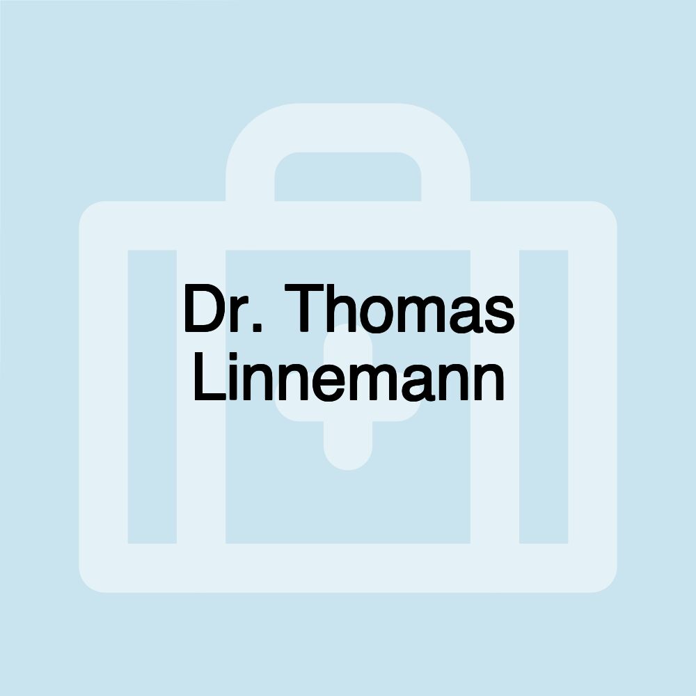 Dr. Thomas Linnemann