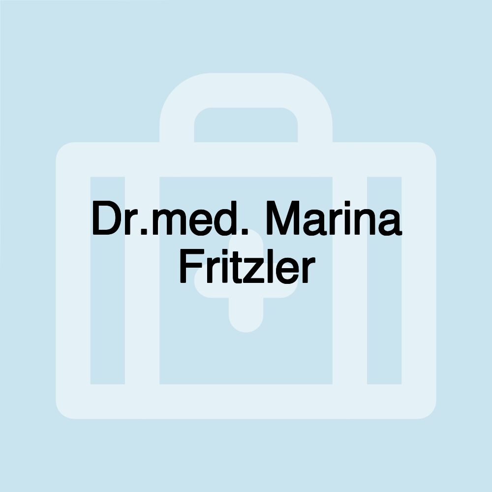 Dr.med. Marina Fritzler